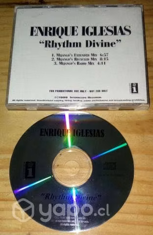 Enrique Iglesias - Rhythm Divine (Single) "1999"