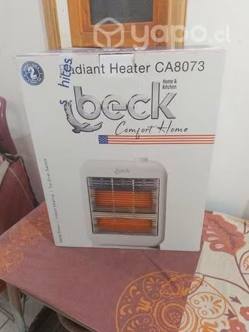 Estufa eléctrica a cuarzo, económica. 400,800 wat