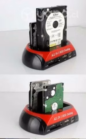 Docking Para Disco Duros 2.5-3.5'' Sata Hdd/ssd - Imagen 4