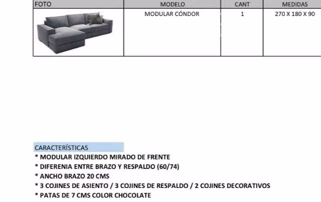 Sofa cama modular - Imagen 3