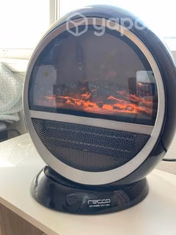 Estufa eléctrica chimenea recco