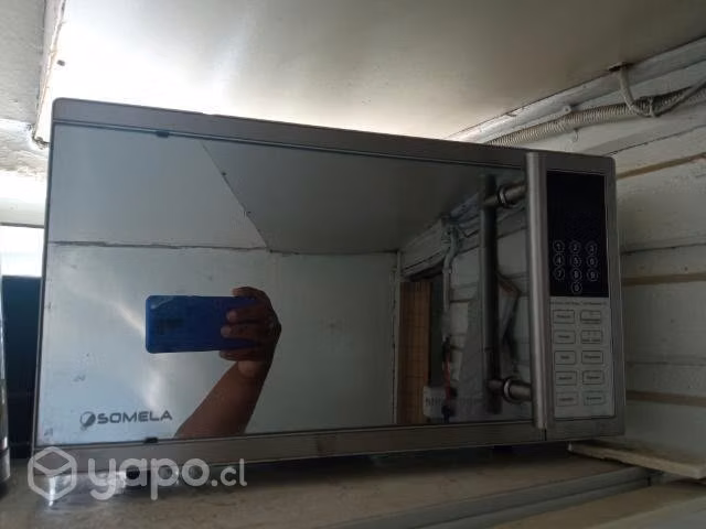 combo microondas+licuadora+hervidor