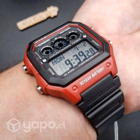 Reloj casio ae1300wh-4 pila 10 años