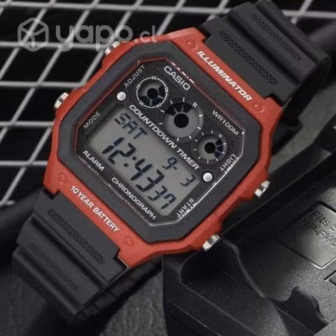 Reloj casio ae1300wh-4 pila 10 años
