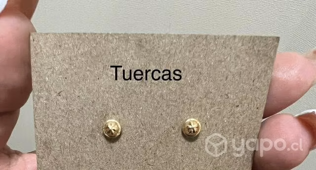 Topos en oro de 18 K Colombiano - Imagen 2