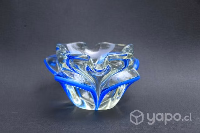 Centro de mesa cristal murano
