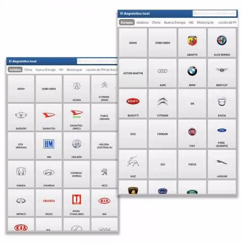 Scanner Automotriz Multimarca full marcas Autos Ta
