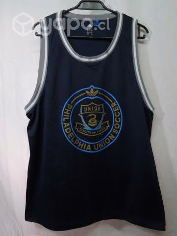 Camiseta de fútbol Unión Philadelphia Talla L Adid