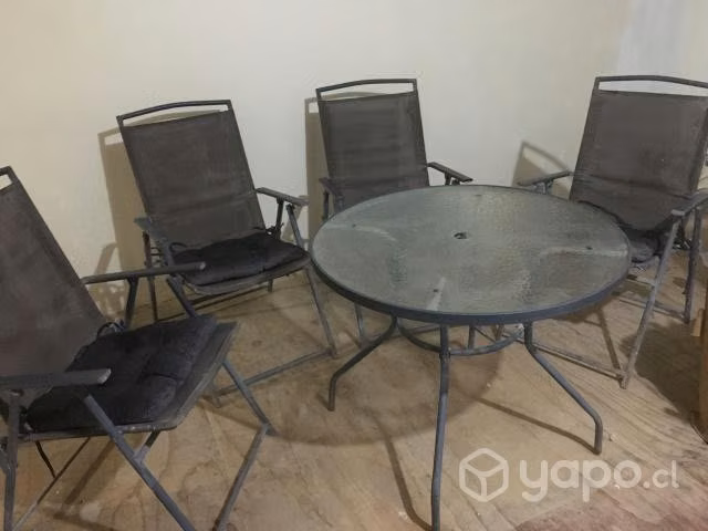 Juego de terraza