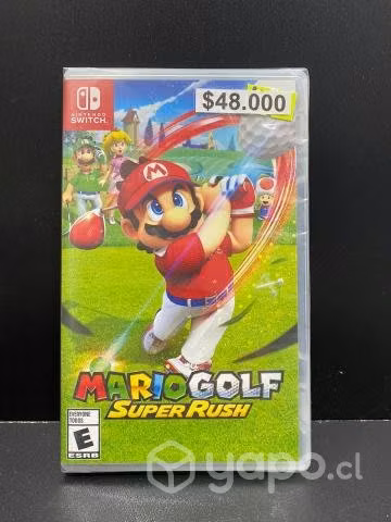 Nintendo switch Mario Golf