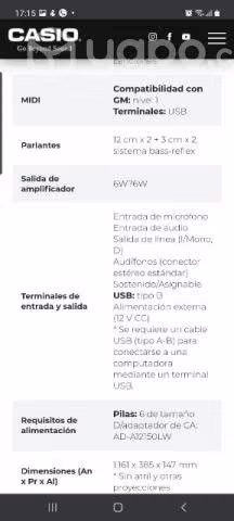 Teclado Casio WK 6600 - Imagen 5