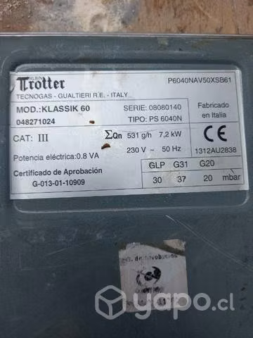 Horno eléctrico más encimemera albin trotter poco