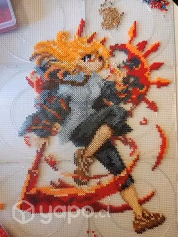 Power Chainsaw Man Hama beads - Imagen 3