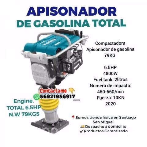 Compactadora / Apisonador de gasolina 79KG
