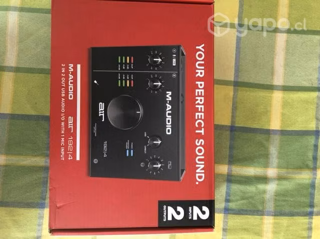 Interfaz M-audio 192|4