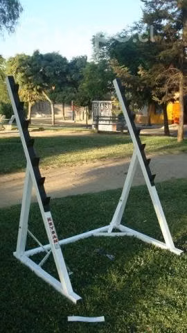 Atril de barra olimpica