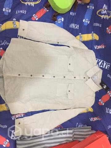 Camisa guayabera con Lino marca Boulevard