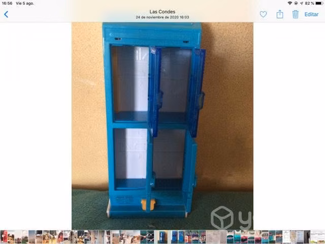 Ropero de juguete con puerta para guardar cosas - Imagen 2