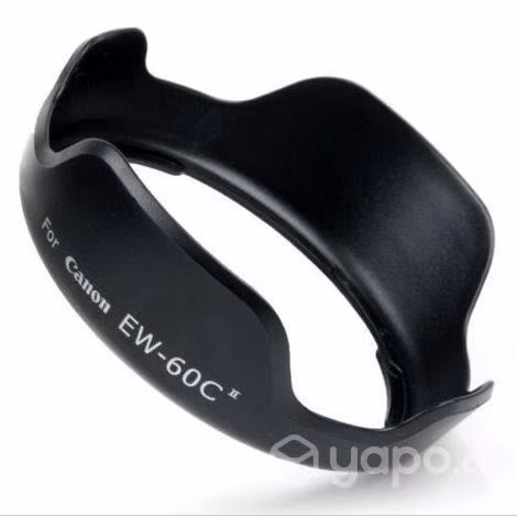 Parasol para lentes Canon: EW-60CII