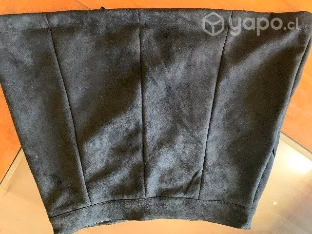 Minifalda terciopelo IO talla 40 - Imagen 3