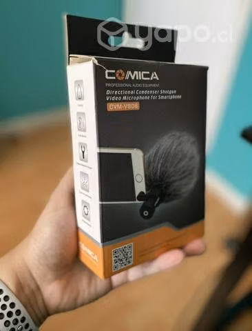 Micrófono direccional condensador para celular