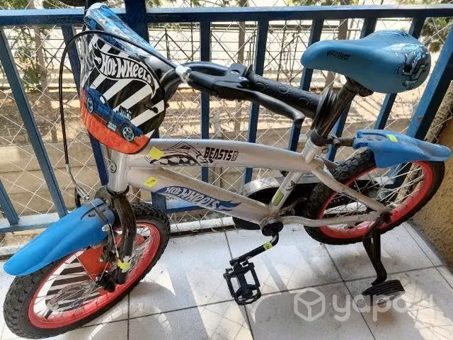 Bicicleta Hotwheels