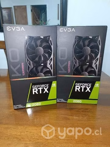 RTX 2060 6GB ZOTAC - EVGA Nueva