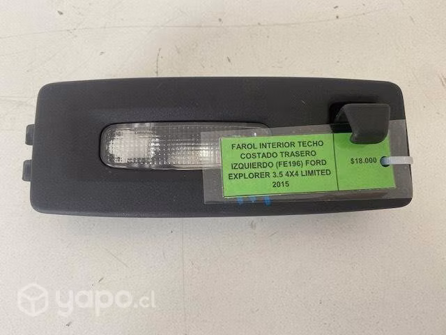Farol interior techo costado trasero izq (FE196)