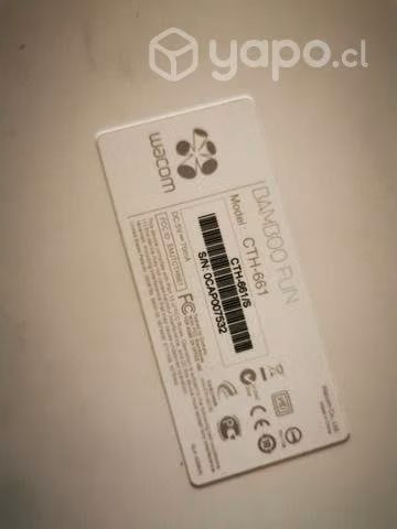 Tableta wacom bamboo fun cth-661