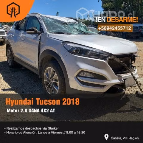 Chapa contacto Hyundai tucson 2018