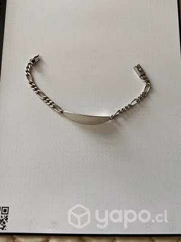 Pulsera piocha plata 980