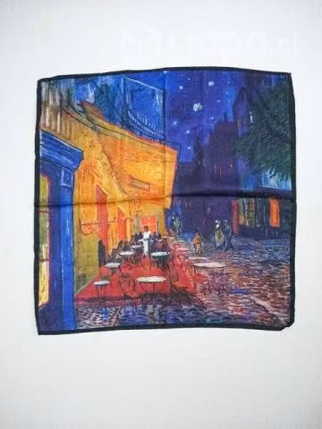 Pañuelo con lindo estilo artístico
