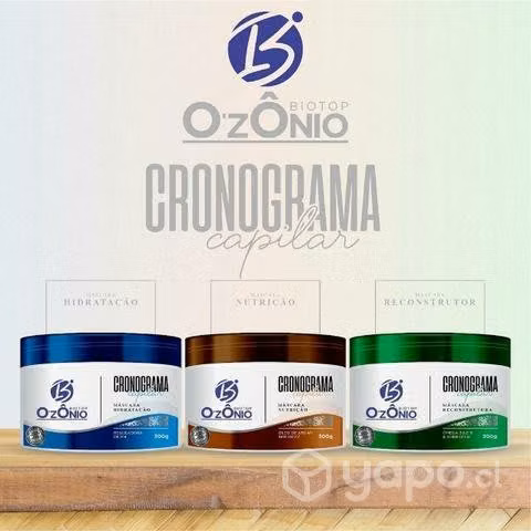 Cronograma capilar Ozonio