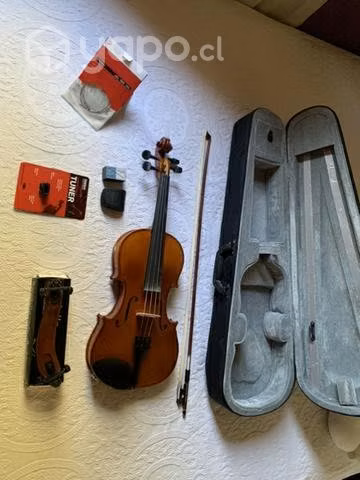 Violín 4/4 (alemán) mas accesorios premium