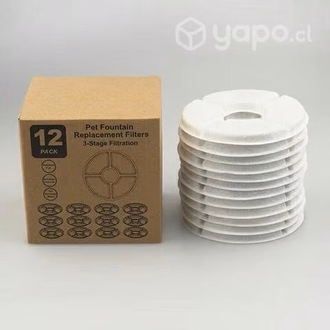 Filtros Para Bebedero Fuente De Agua Gatos Perros