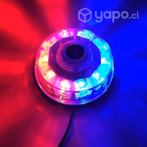 Baliza Luz Led Estroboscópica Giratoria Para Coche