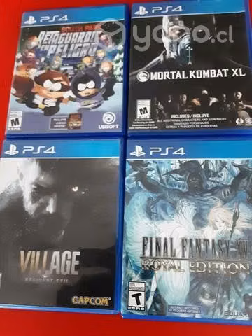 Juegos ps4