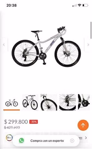 Bicicleta Jeep aro 27.5