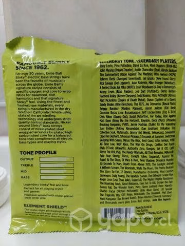 Cuerdas de bajo ernie ball 2832 - Imagen 2