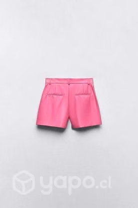 Short cuero Zara - Imagen 3
