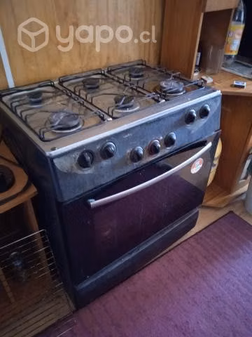 Vendo cocina a gas 6 quemadores