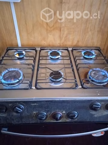 Vendo cocina a gas 6 quemadores - Imagen 4