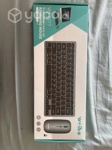 Teclado y mouse inalámbrico