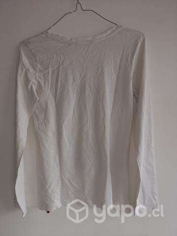 Polera EDC Talla S (blanco rostro - Imagen 2