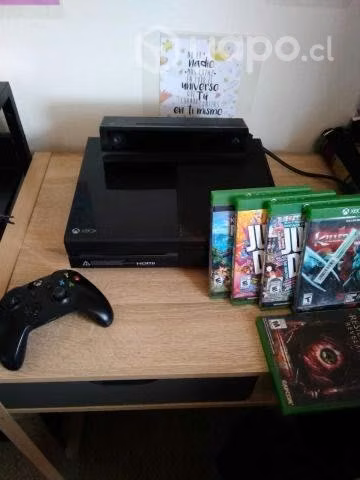 Xbox one 500GB con Kinect y 5 juegos