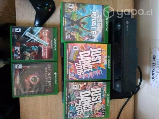 Xbox one 500GB con Kinect y 5 juegos