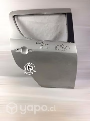 Puerta Trasera RH Suzuki Swift 2012 2017