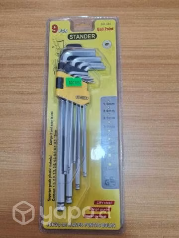Set llave alen larga (9pcs)