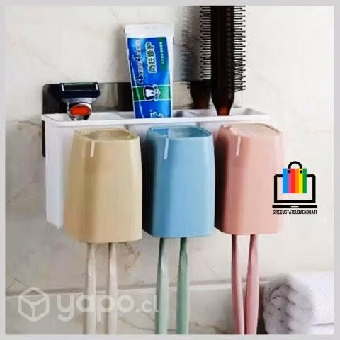 Organizador Mural Múltiple para Cepillos y Otros