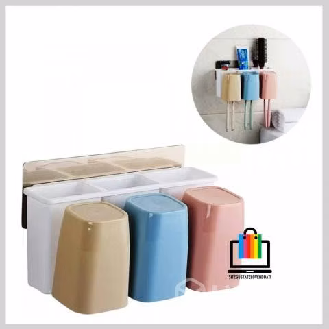 Organizador Mural Múltiple para Cepillos y Otros